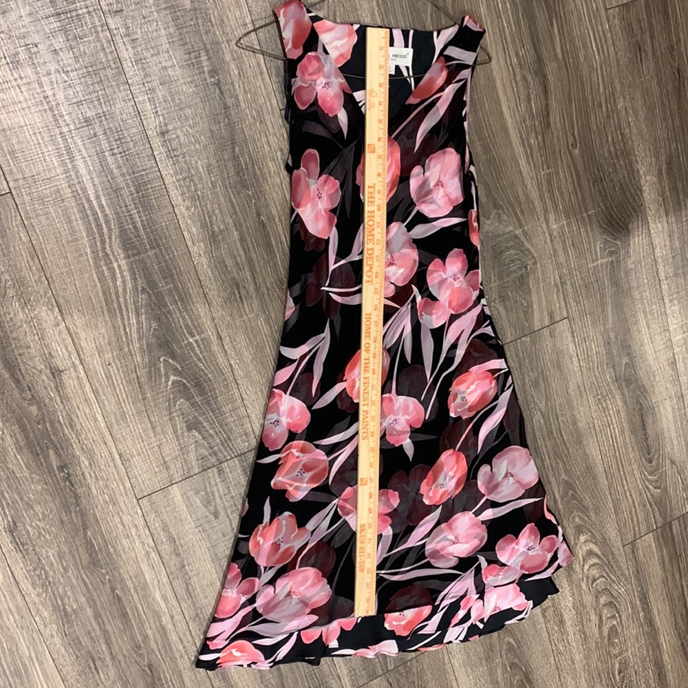 Beautiful Silk Donna Ricco Dress size 6 - Picture 8 of 10